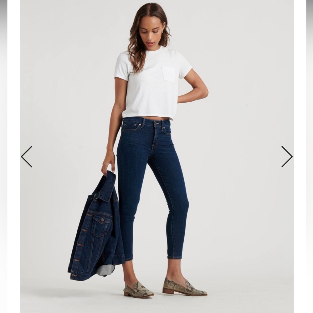 NWT Lucky Brand Mid Rise Crop Ava Jeans Women’s Size 4/27